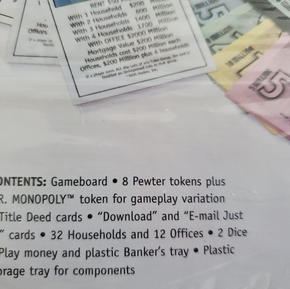 Monopoly Board Game The Dot Com Online Business Edition - Picture 7 of 7